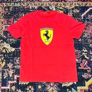 Ferrari T Shirt Size Large Red Ferrari Scuderia Short Sleeve T Shirt
